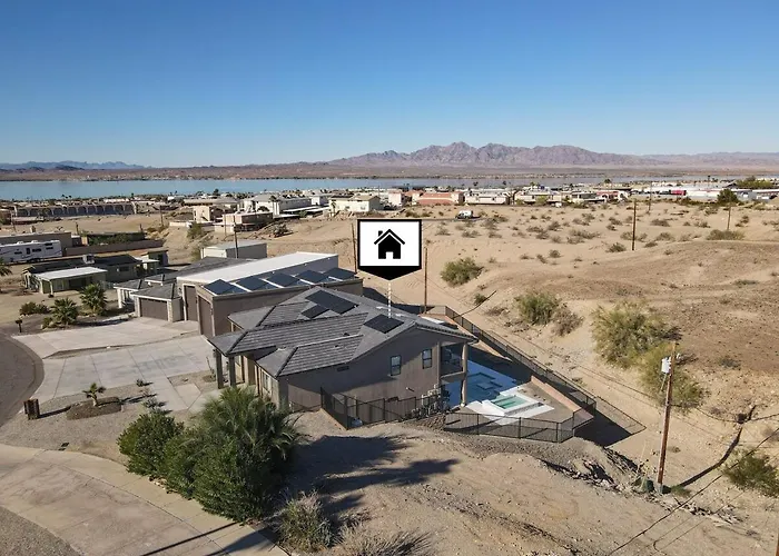 Ferienhaus Modern Havasu Escape Luxury Pool And Gourmet Grill With Fire Pit Lake Havasu City